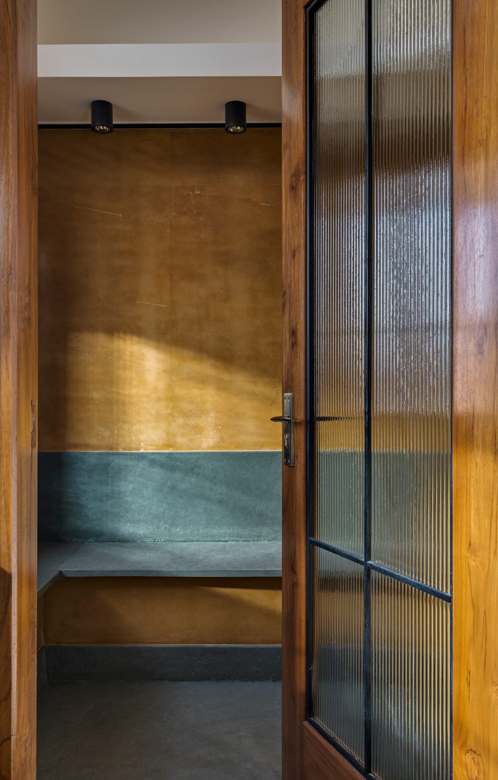 entheogenic-house-jammu-teak-door-glass-panel-detail-interior-design-photography
